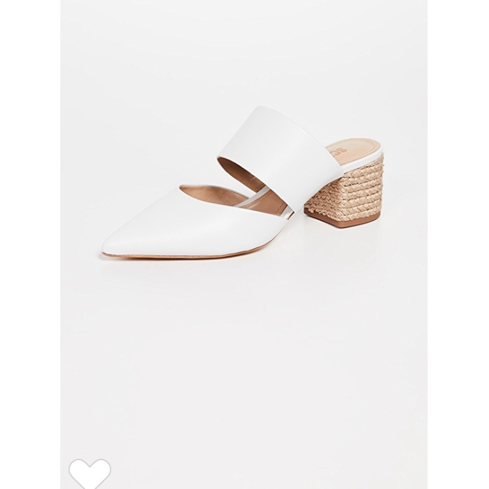 Schutz white point mules!😍